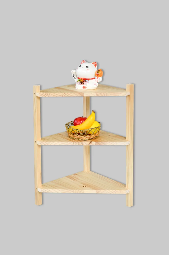 3 tier corner storage rack