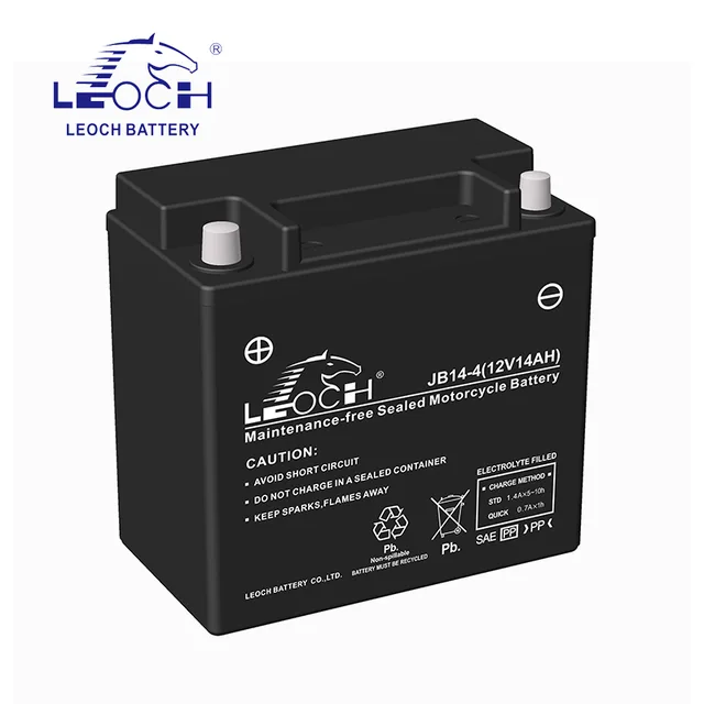 Wet MF lead-acid battery JB14-4