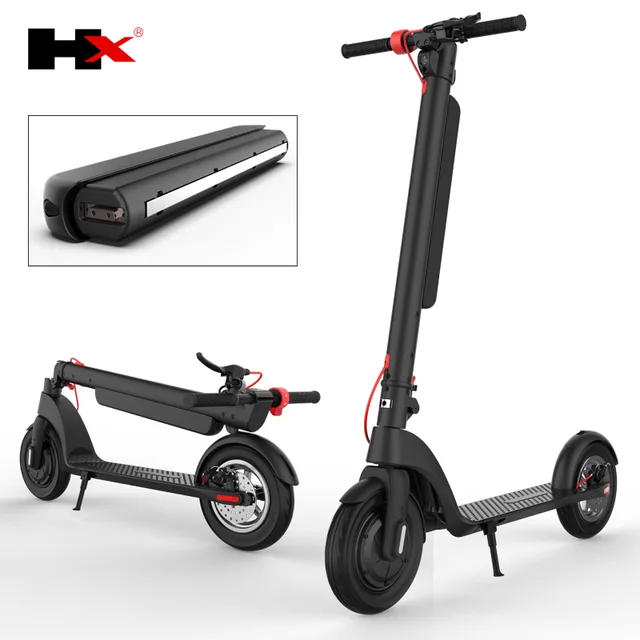 Two wheel 350W 10-inch10AH Foldable Electric Scooter--Battery Removable