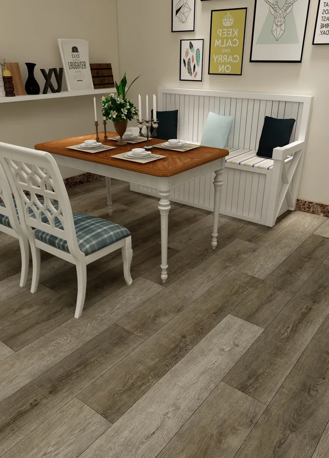Easy Installation Commercial Non-Slip PVC Click Flooring
