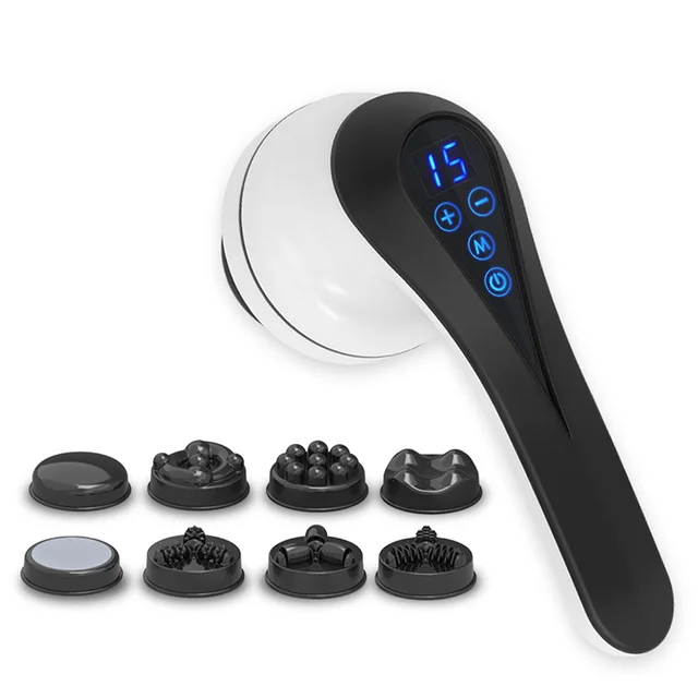 Handheld Touch Screen Vibration Body Massager