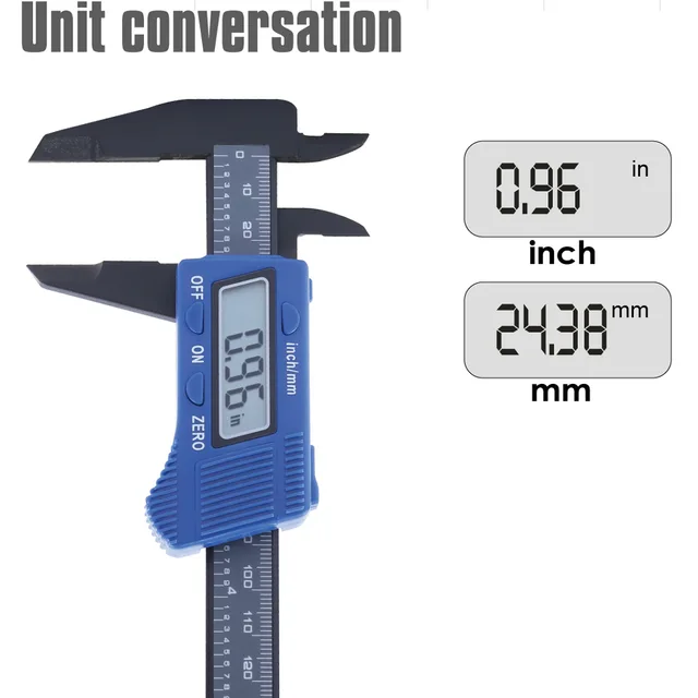 Plastic digital caliper