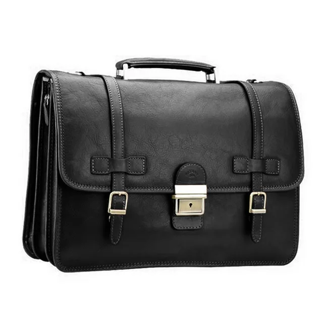 Leather briefcase