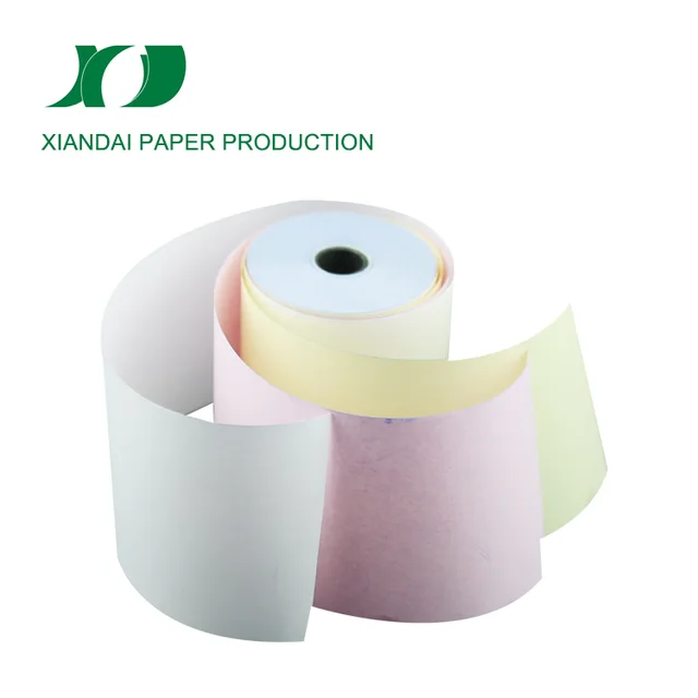 Ncr paper roll for 76*60/76*65/76*76 3ply