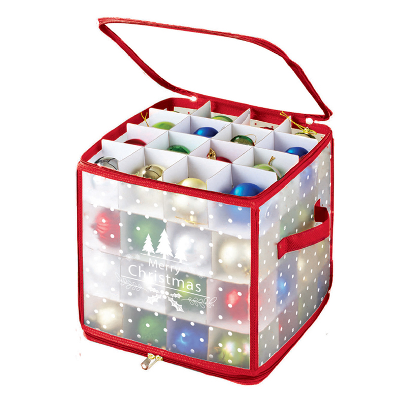 64 ornament storage box paperboard individer