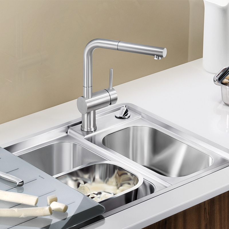 SUS304 stainless steel kitchen faucet