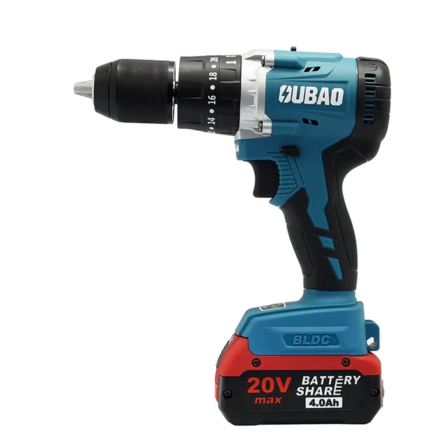 20V Max High torque Lithium Burshless Cordless Impact Driver Drill