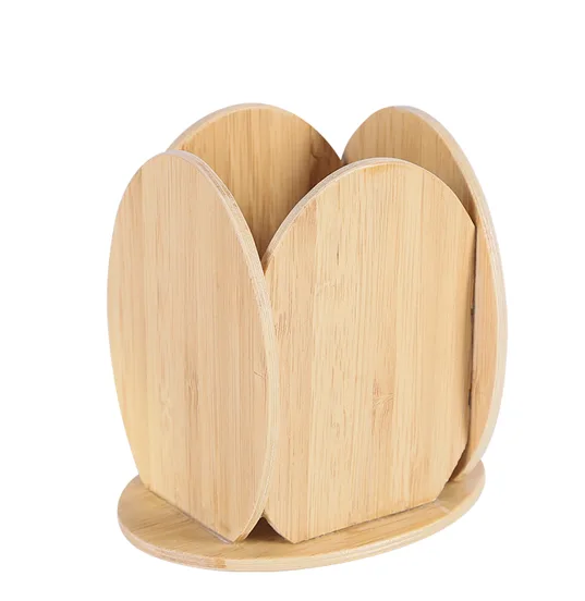Wooden pen contanier Pen holder Brush pot