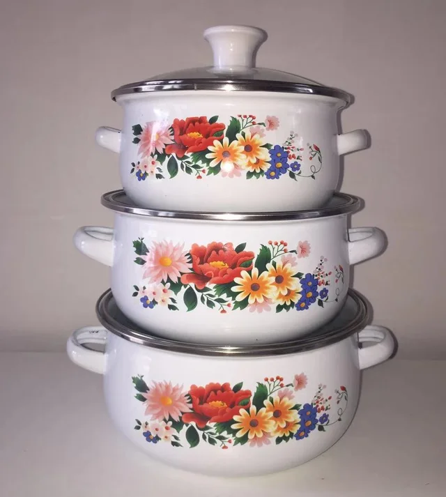 Enamel casserole