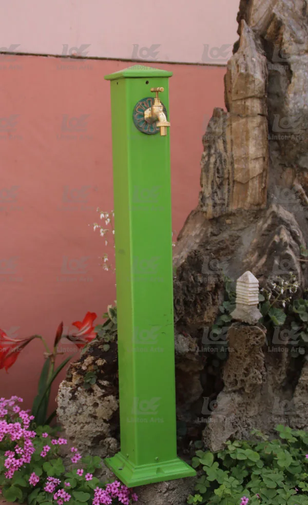 Steel fountain