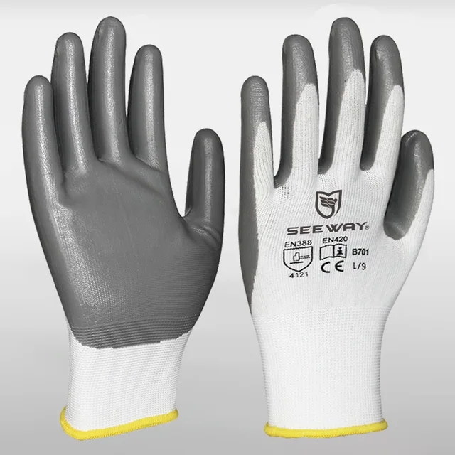 Polyester Nitrile Gloves