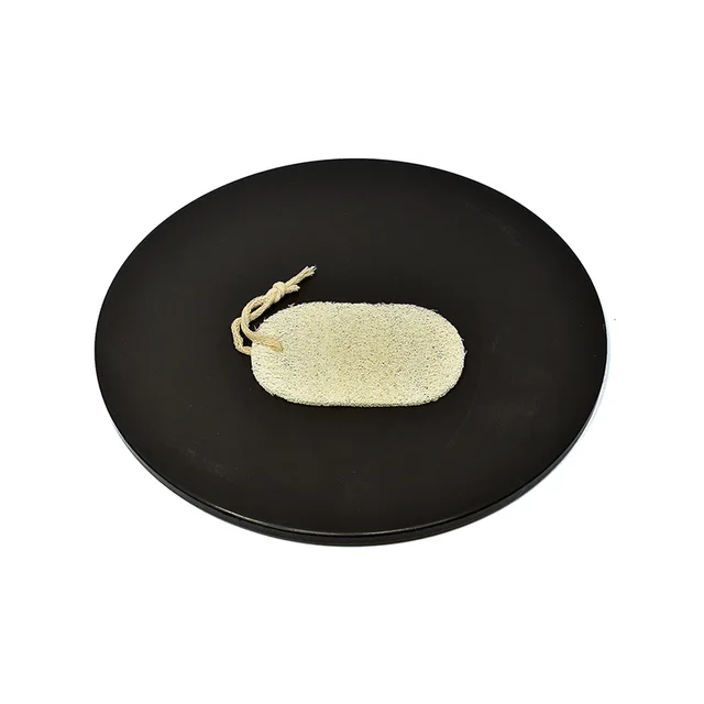 Glaze Pizza Stone With Loofah Brush