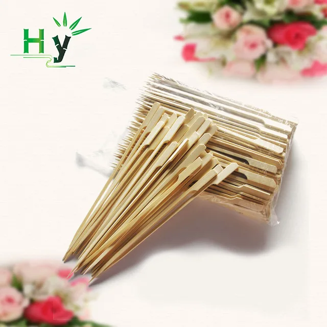 Bamboo paddle skewer