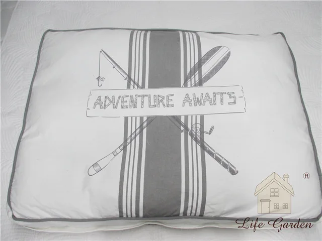 100% cotton big pet cushion