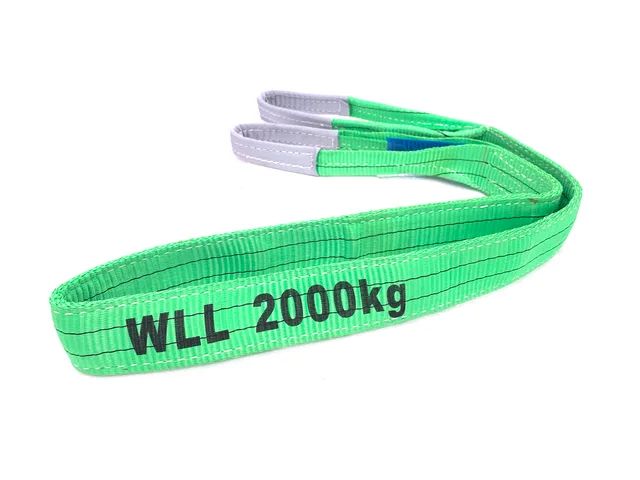 Flat webbing sling
