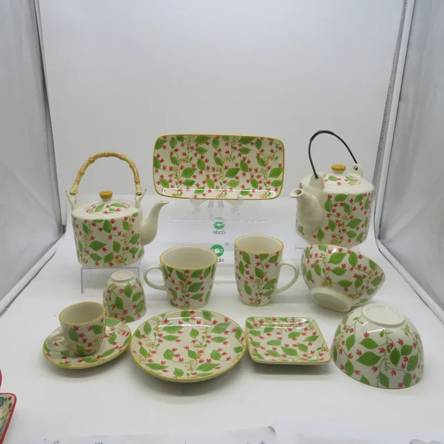 Handpainted Summer Style Ceramic Dinnerware