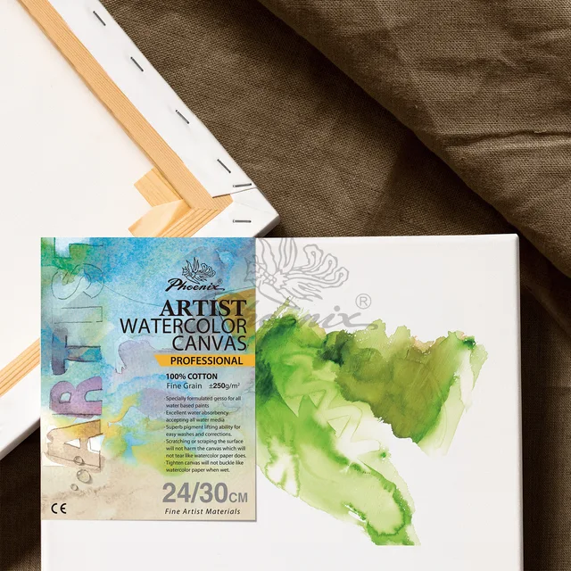 Watercolour Stretched Canvas