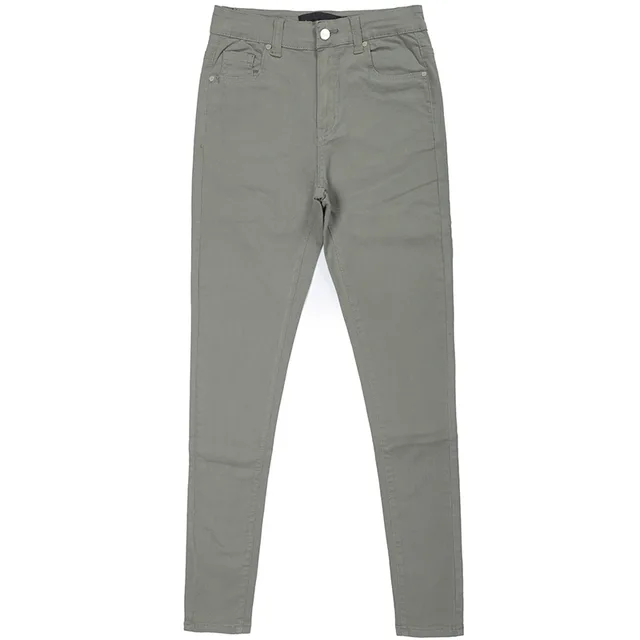 Summer soft thin amy color garment wash women jeans pants G2730