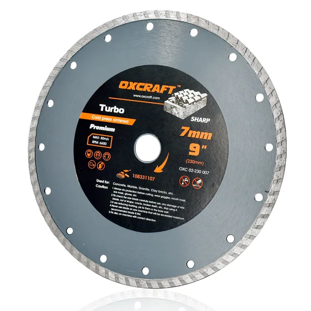 Diamond saw blade- Turbo saw blade