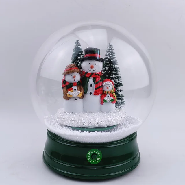 LED Music Glass Ball | Christmas Table Gift Decor