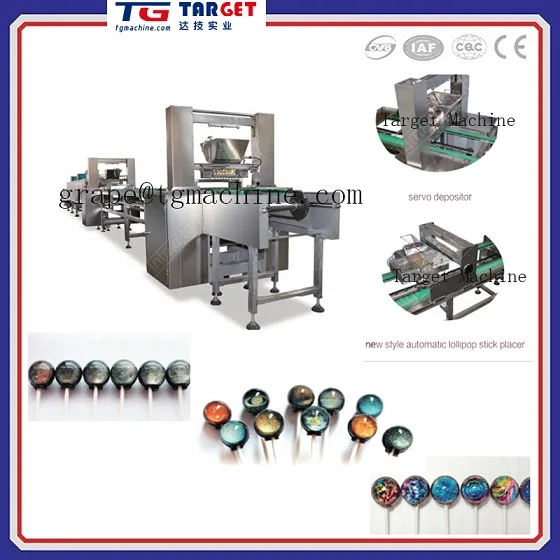 Galaxy lollipop making line