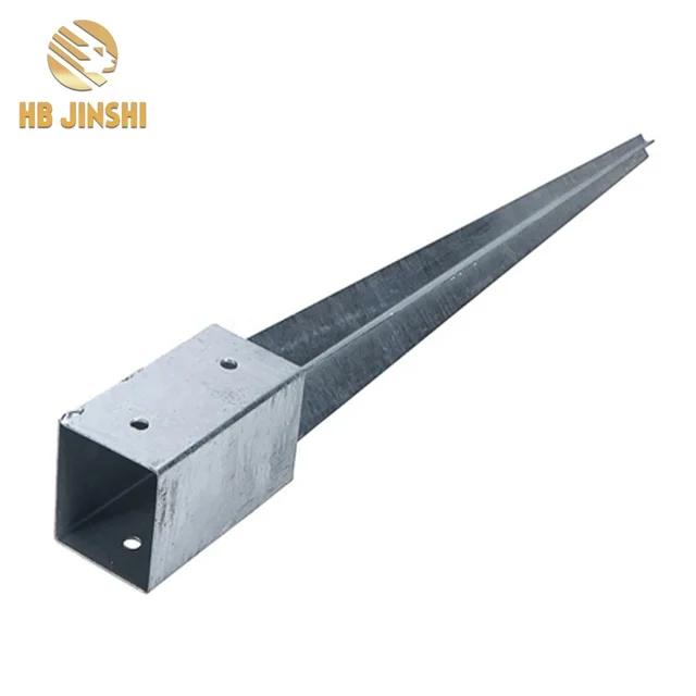 Black Powder Coated Post Anchor