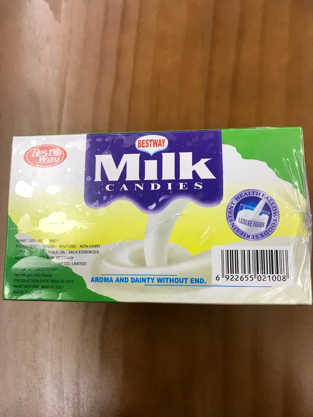 Dry Milk Candy