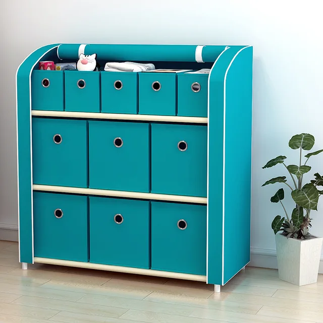 Storage shelf with 11 drawers，storage cabinet