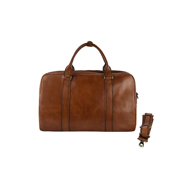 Genuine leather travel bag,duffle bag