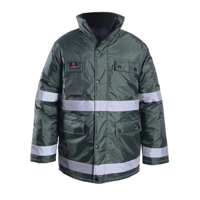 Parka with seam seal tape