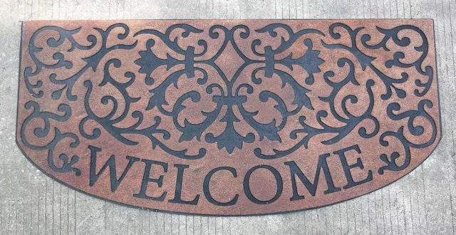Flocking door mat - 2204