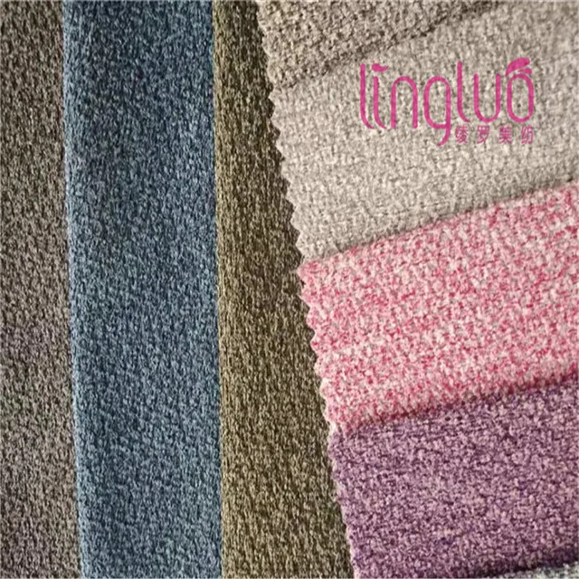 Strong and Durable Breathable Curtain Fabrics Multiple style Faux Linen