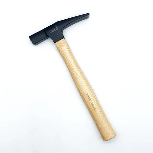 Brick hammer with hickory handle