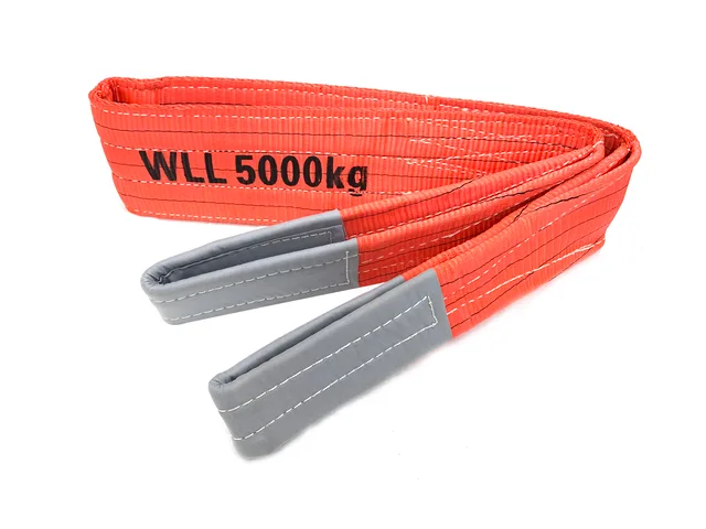 Flat webbing sling