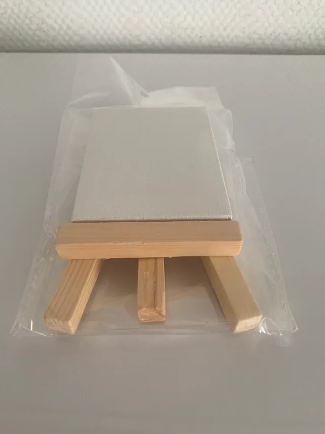 Mini canvas&mini easel set