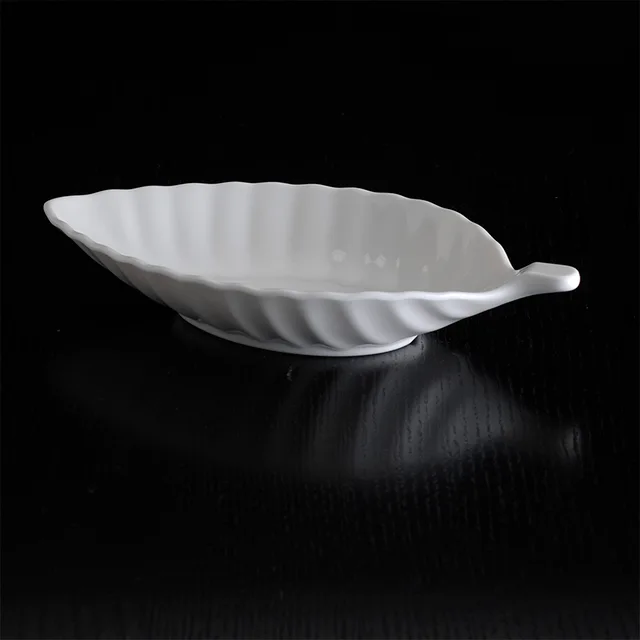 Melamine Leaf Shape Plate
