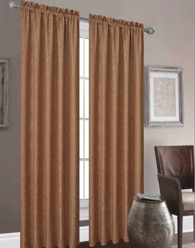 Rose Jacquard Curtain