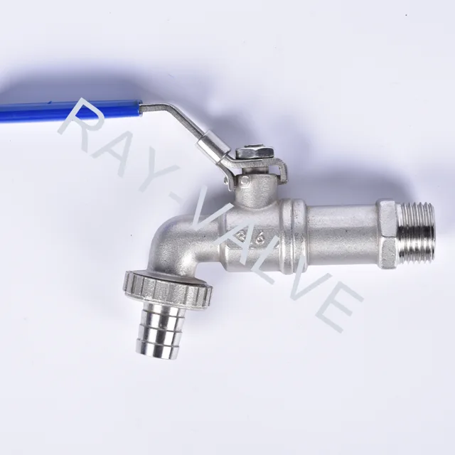 Stainless steel bibcock valve