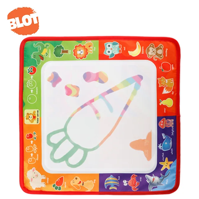 Water drawing mat