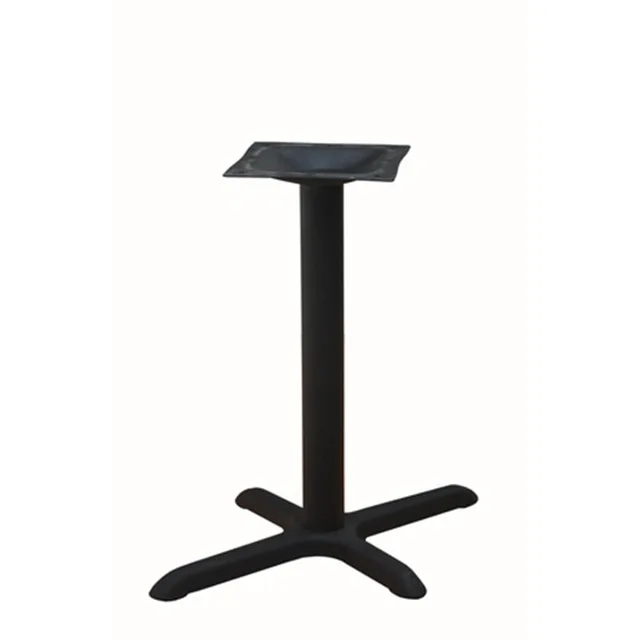 Crossed Coffee Shop Table Leg Dining Table Base