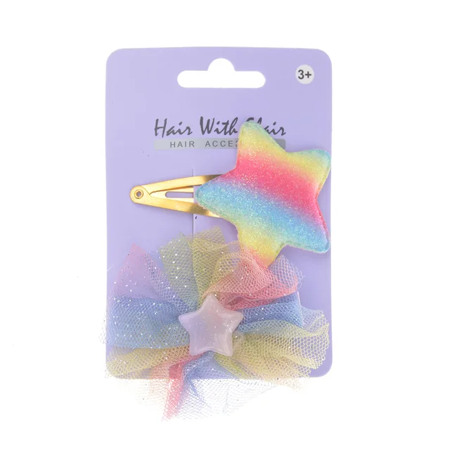 2pcs Fabric Hair Clips