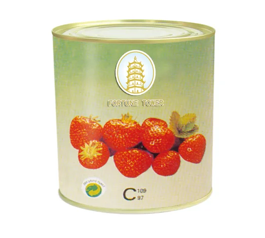 Canned Strawberry In Syrup