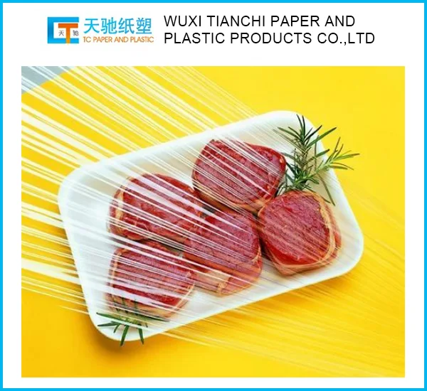 PVC Food Film Meat Film Used In Hotel Restaurant With Fda