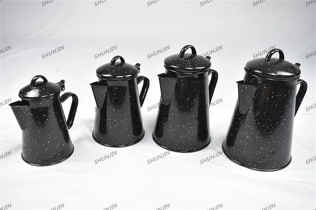 Enamel coffee pot