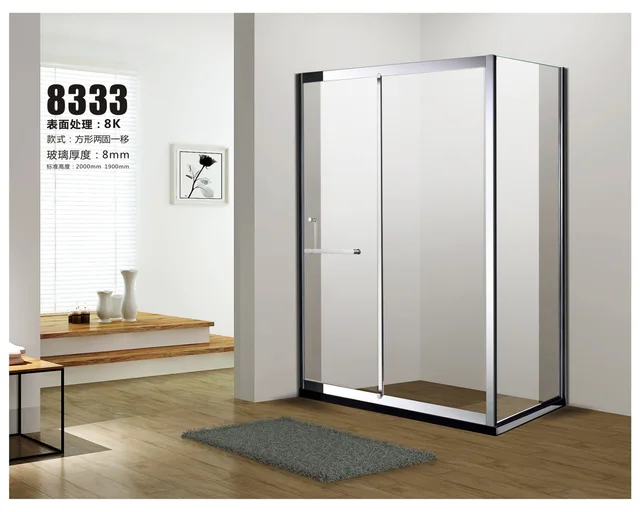Shower room stainless steel profile