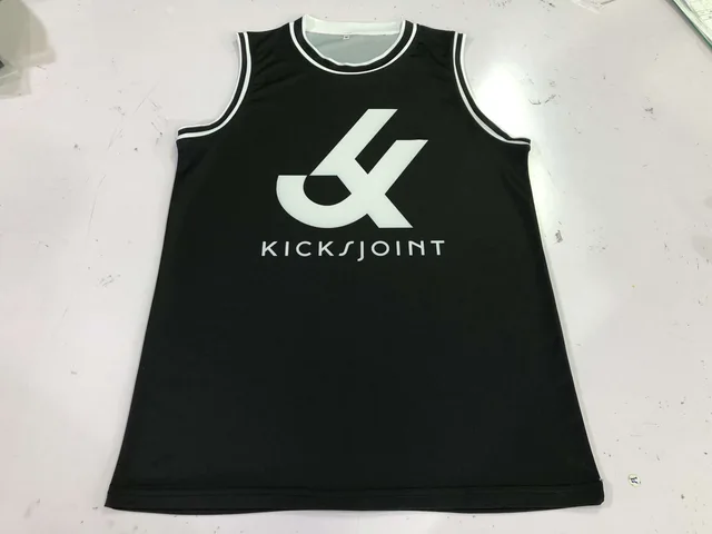 OEM Sublimation Printing Polyester Dry Fit Basketball Jersey