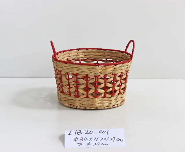 Paper rope woven storage box