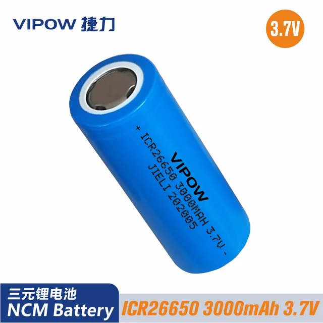 3.7V NCM 26650 3000mAh