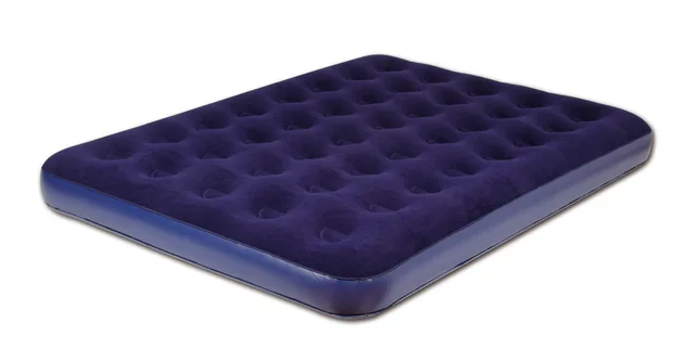 Double flock air bed