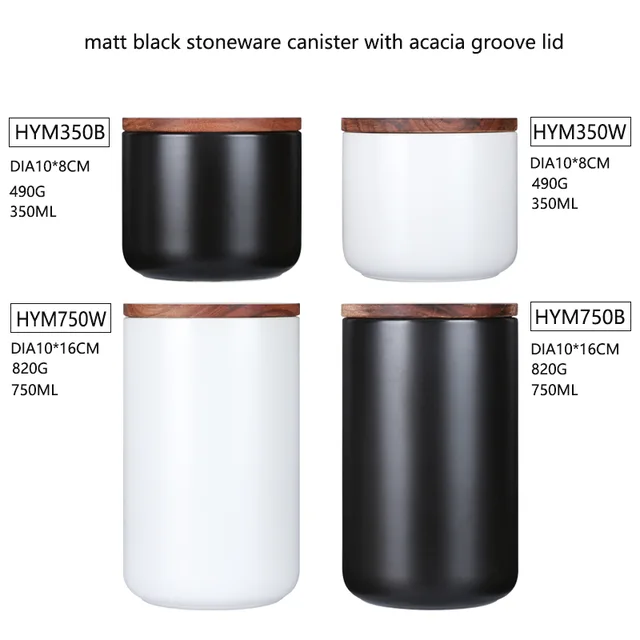 HYM350/CR10 Ceramic canister ceramic jar，ceramic canister